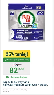 Kapsułki do zmywarki Platinum