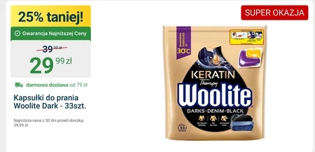 Kapsułki do prania Woolite