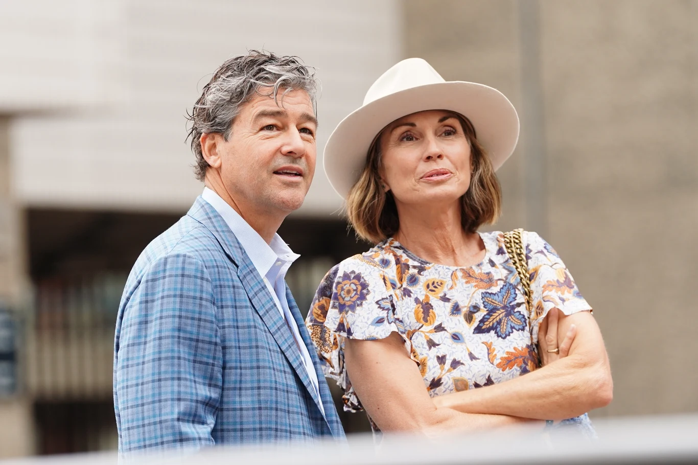 Kyle Chandler z żoną Kathryn Chandler