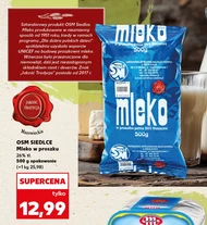 Mleko w proszku OSM Siedlce