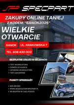 Wielkie otwarcie w Sanoku - Specpart