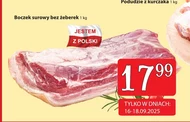 Boczek surowy Polski