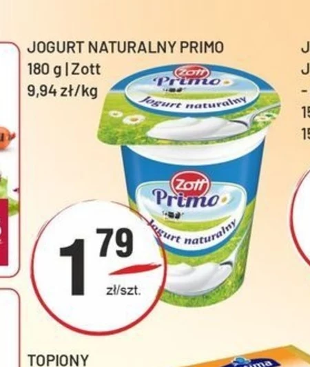 Jogurt naturalny Primo