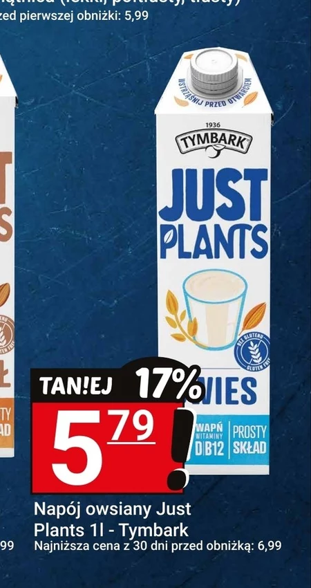 Napój owsiany Tymbark