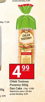 Chleb tostowy Dan Cake