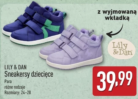 Sneakersy dziecięce Lily & Dan