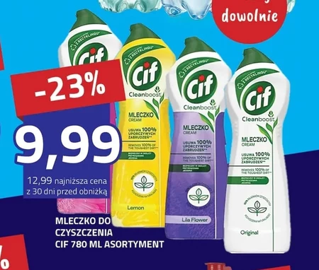 Mleczko do czyszczenia Cif