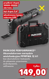 Akumulatorowe narzędzie wielofunkcyjne Parkside