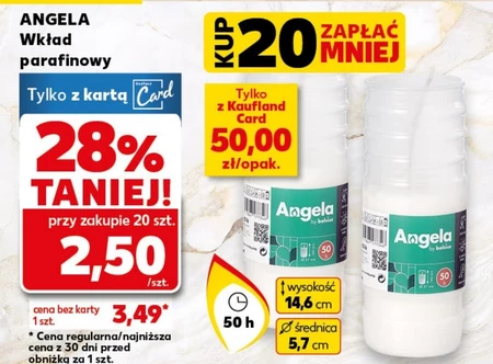 Wkład parafinowy Angela