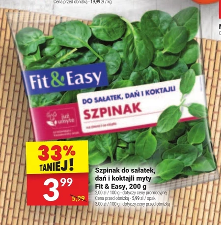 Szpinak Easy