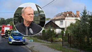 Premier Donald Tusk zabrał głos ws. zniszczeń domu w Wyrykach