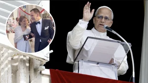 Leon XIV miał przekazać gratulacje Markowi Piotrowskiemu i jego ukochanej Dominice z okazji ślubu