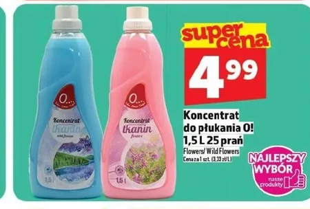 Koncentrat do płukania tkanin O!