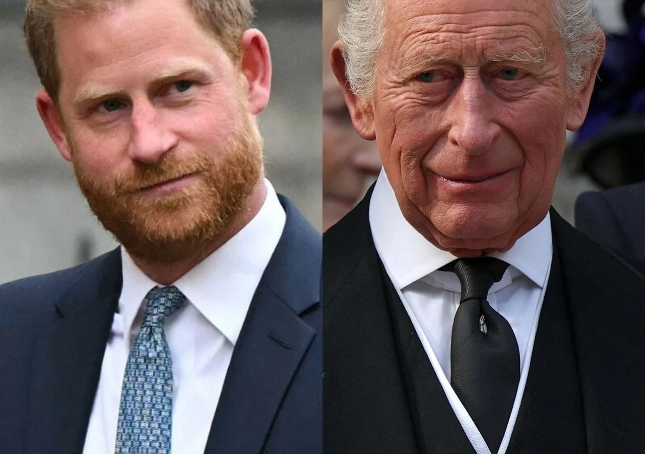 Książę Harry, król Karol III Książę Harry, król Karol III