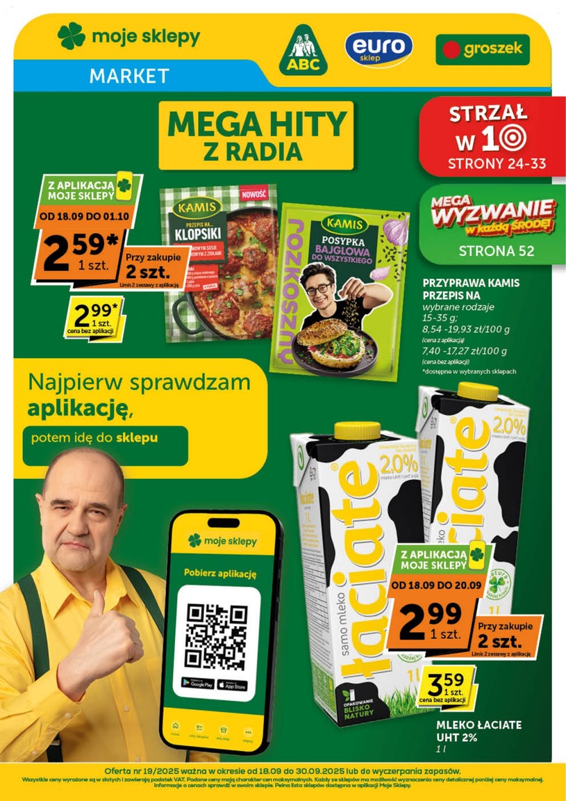 Gazetka promocyjna moje sklepy - ważna od 18. 09. 2025 do 30. 09. 2025