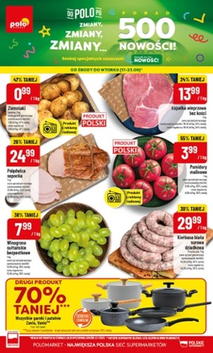 Gazetka promocyjna POLOmarket, ważna od 17.09.2025 do 23.09.2025.
