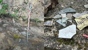 Wykopaliska przy Kościele Ewangelickim na Sępolnie