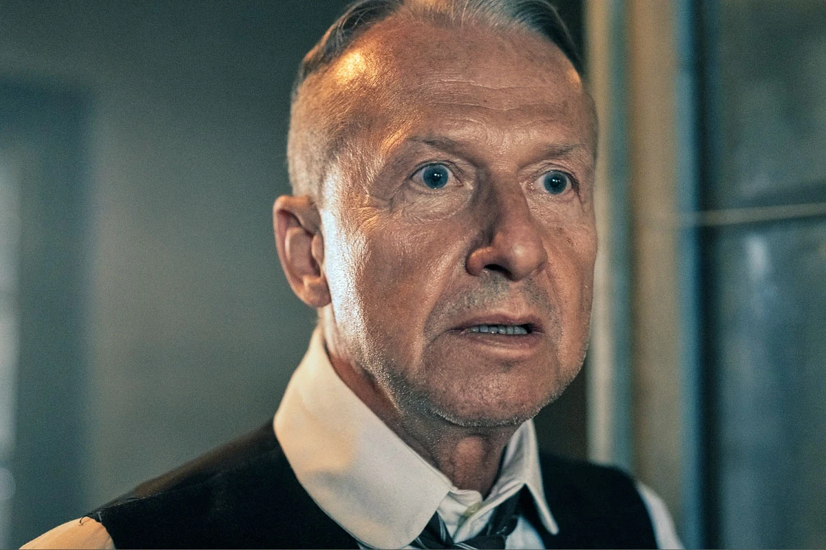 Bogusław Linda w scenie z filmu "Pojedynek"