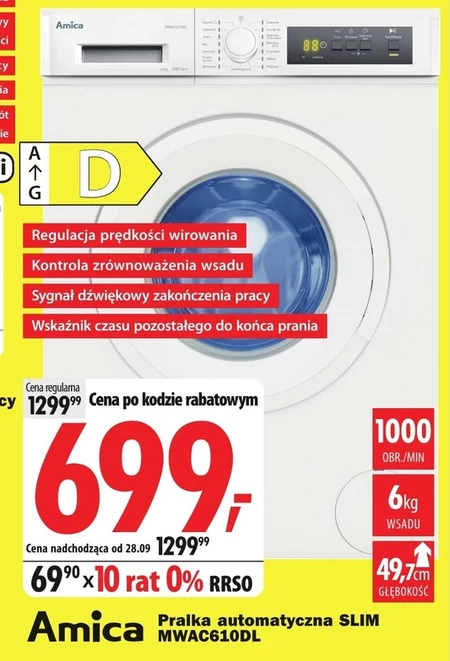 Pralka Amica