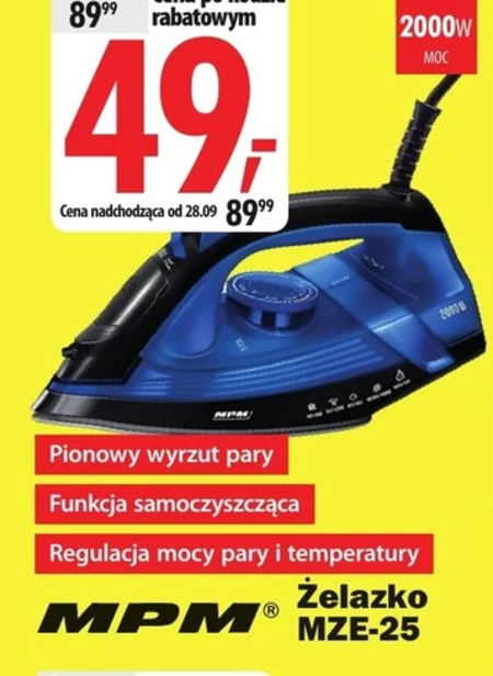 Żelazko MPM