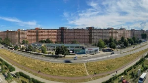 Falowiec to małe miasto. W najdłuższym bloku w Polsce są 1792 mieszkania
