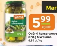 Ogórki konserwowe Gama