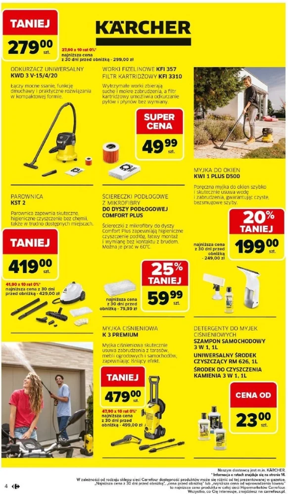 Promocje Kärcher w Carrefour