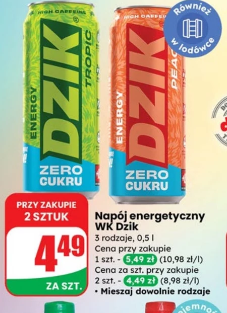 Енергетичний напій WK Dzik
