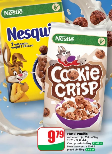 Сухі сніданки Nestle