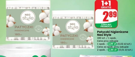 Patyczki higieniczne Neo Style