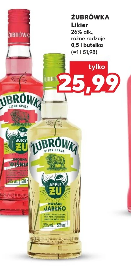 Likier Żubrówka