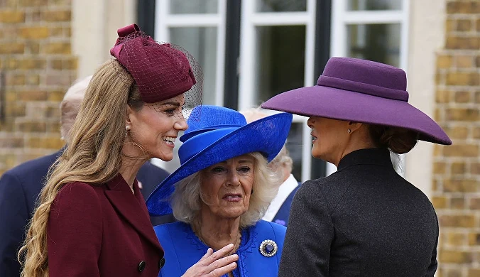 Księżna Kate, królowa Kamila i Melania Trump w 2025 r.
