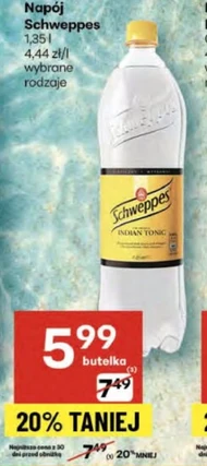 Napój Schweppes