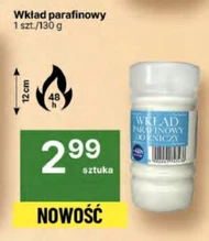 Wkład parafinowy