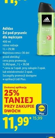 Żel pod prysznic Adidas