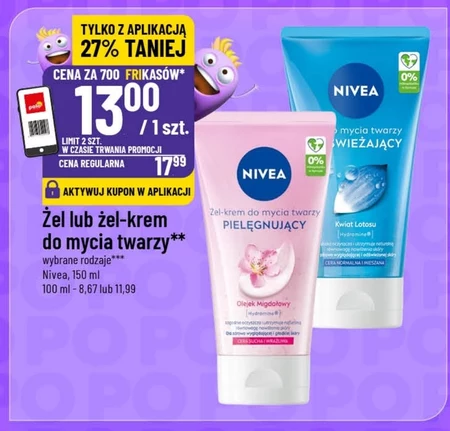 Żel do mycia twarzy Nivea