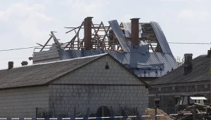 Na dom w Wyrykach spadła rakieta? Pierwsza taka reakcja z rządu