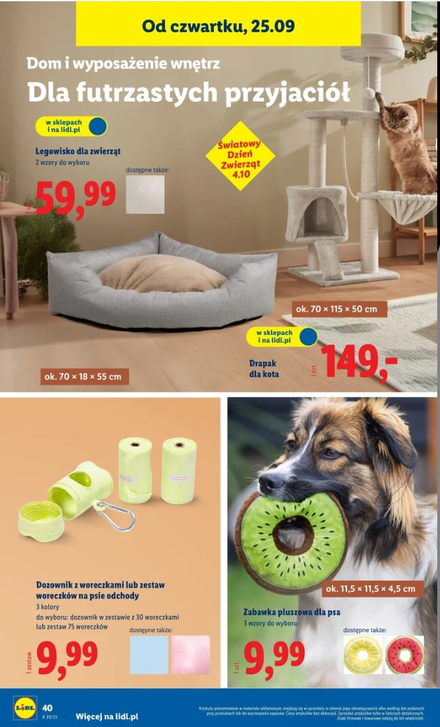 Światowy Dzień Zwierząt w Lidlu 2025