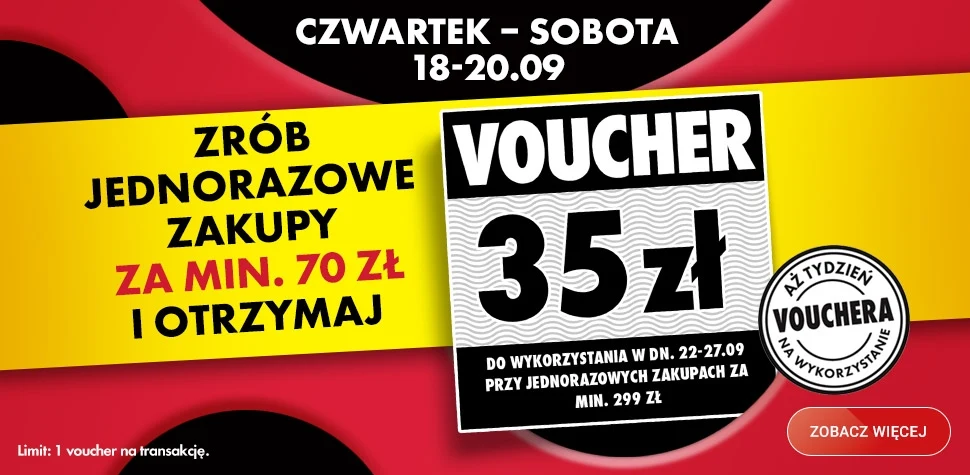 Biedronka oddaje kasę w postaci voucherów Biedronka oddaje kasę w postaci voucherów