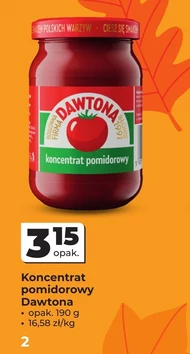 Koncentrat pomidorowy Dawtona