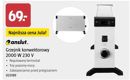 Grzejnik elektryczny Anslut