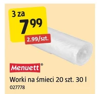 Worki na śmieci Menuett
