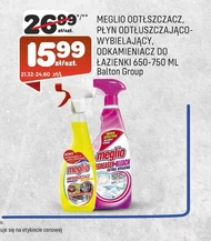 Odkamieniacz do łazienki Meglio