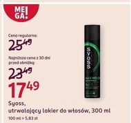 Lakier do włosów Syoss