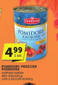 Нарізані помідори Podravka