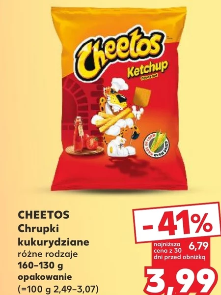 Chrupki kukurydziane Cheetos