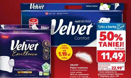 Papier toaletowy Velvet