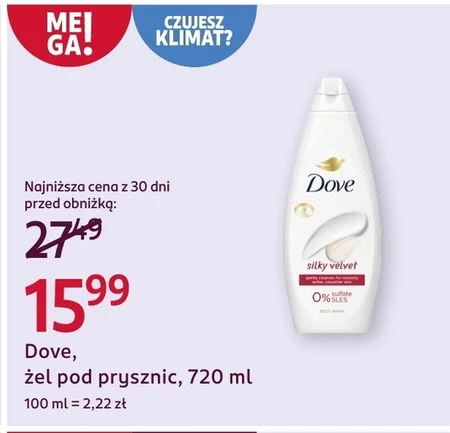 Żel pod prysznic Dove