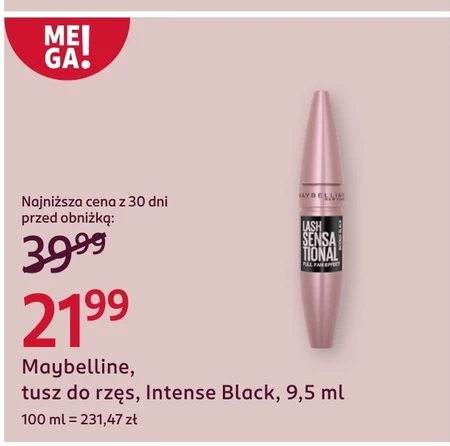 Tusz do rzęs Maybelline