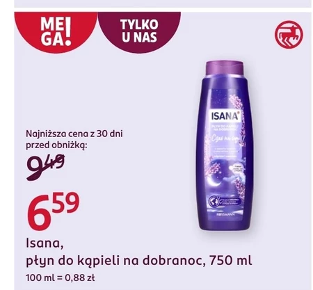 Płyn do kąpieli Isana